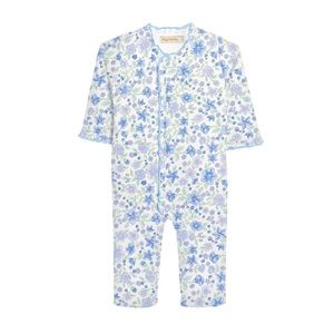 Baby Chic Blossom Blue Coverall NWT
